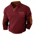 Harvey | Textured Henley Shirt