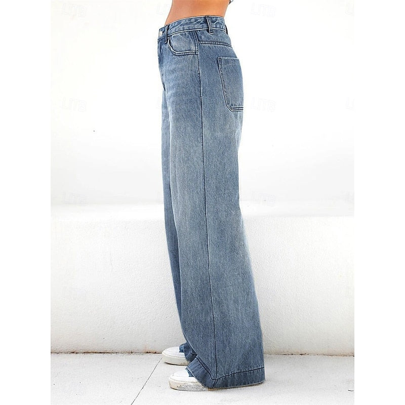 Elowen | Relaxed Wijde Pijpen Jeans