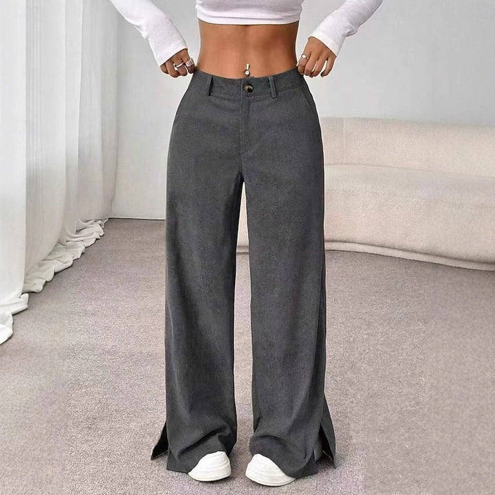 Rebecca | Hoge Taille Wijde Pantalon