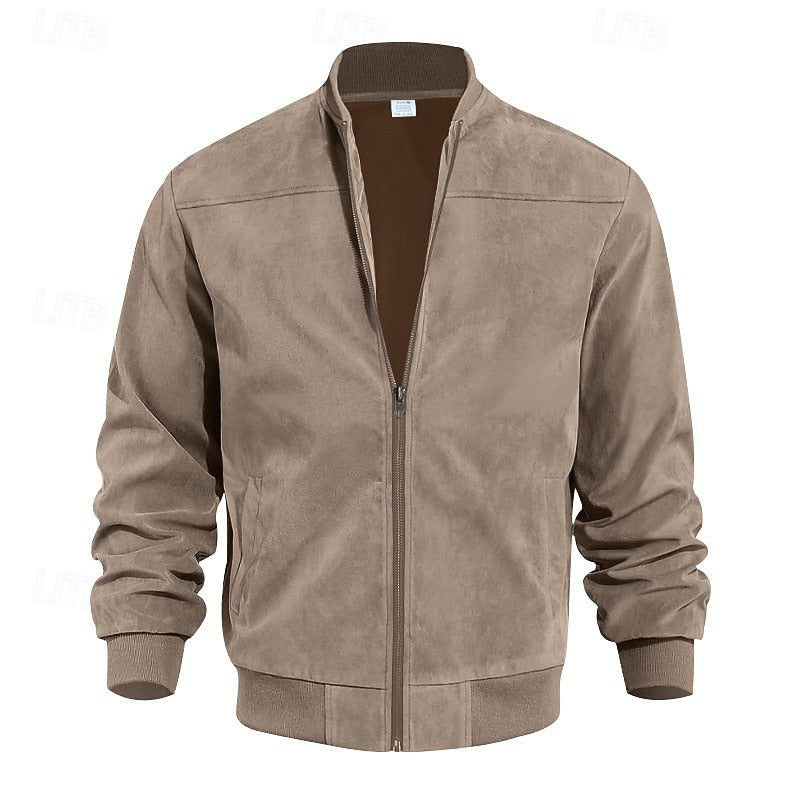 Lincoln | Staande Kraag Zip Jacket