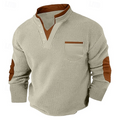 Harvey | Textured Henley Shirt
