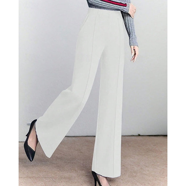 Tamara | Brede Pijpen Tailored Broek