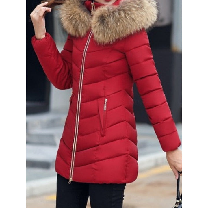 Gwendolyn | Gevoerde Winter Parka met Capuchon