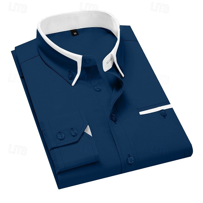 Declan | Verfijnde Button-Down Overhemd
