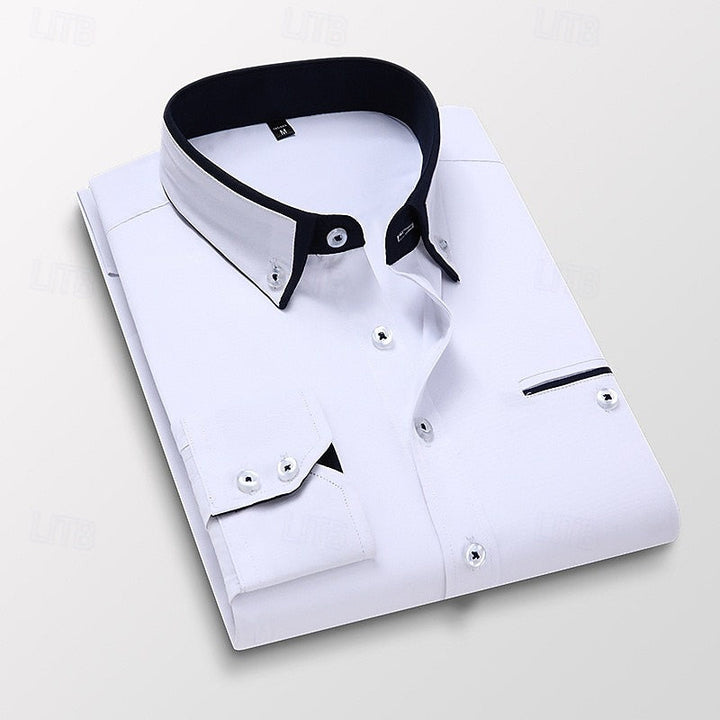 Declan | Verfijnde Button-Down Overhemd