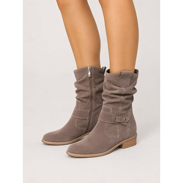 Tessa | Slouchy Buckle Enkelboots