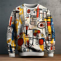 Nash | Kunstzinnige Crew Neck Sweatshirt