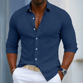 Vincent | Textured Longsleeve Shirt