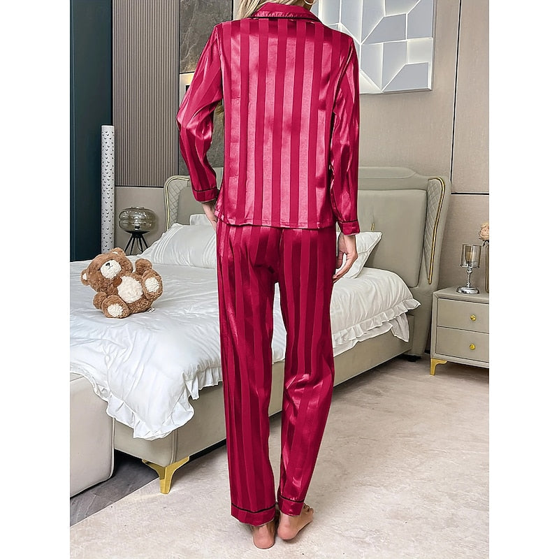 Elodie | Elegante Lange Mouwen Twee-Delige Lounge Set