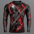 Ronan | Skelet Gitaar Halloween Lange Mouwen Shirt