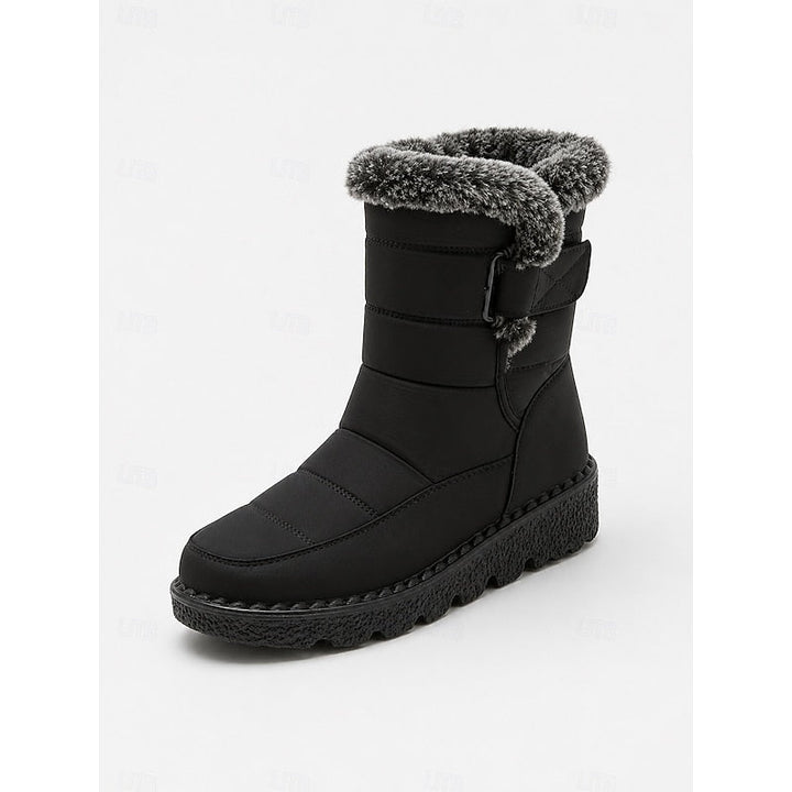 Greta | Gezellige Winter Snowboots met Bontafwerking