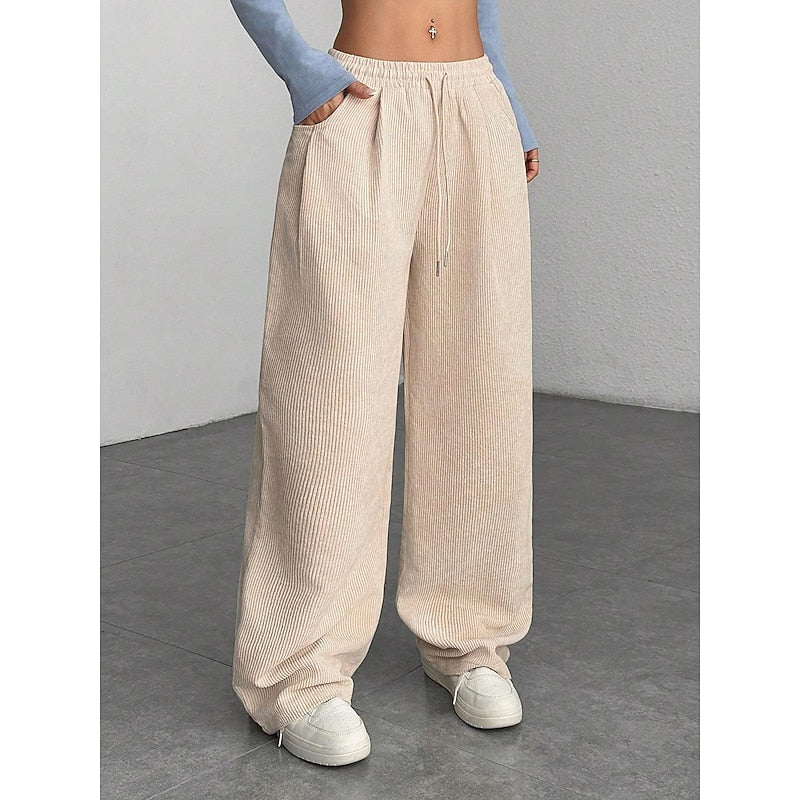 Georgina | Relaxed Wide-Leg Broek