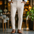 Clark | Op maat gemaakte rechte broek