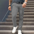 Nolan | Op maat gemaakte Houndstooth Broek