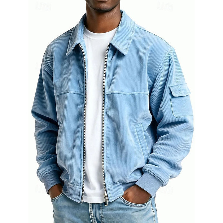 Jasper | Geribbelde Textuur Jacket