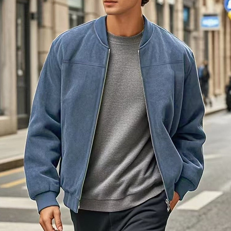 Lincoln | Staande Kraag Zip Jacket