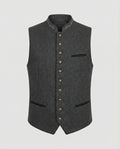 Frederick | Traditionele Staande-Kraag Vest