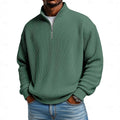 Harlan | Geribbelde Quarter-Zip Pullover