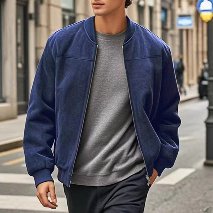 Lincoln | Staande Kraag Zip Jacket