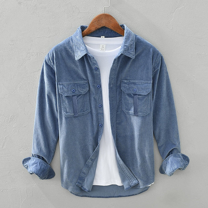 Grady | Robuuste Textuur Overshirt