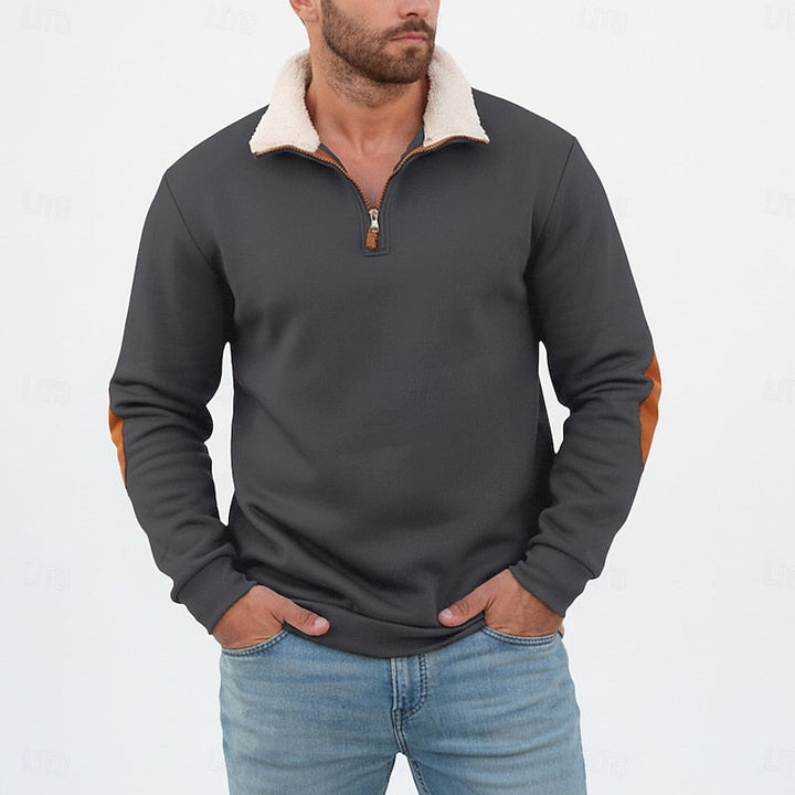 Sawyer | Staande Kraag Half-Zip Pullover
