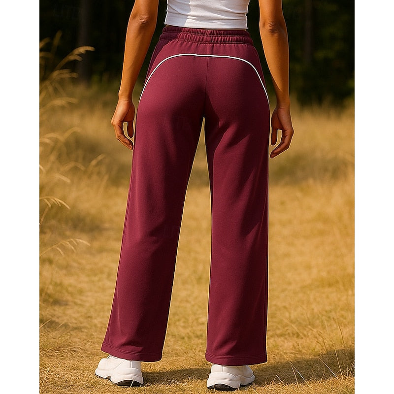 Maisie | Ontspannen Joggingbroek met Zijstreep