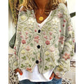 Hazel | Bloemen Open-Front Cardigan