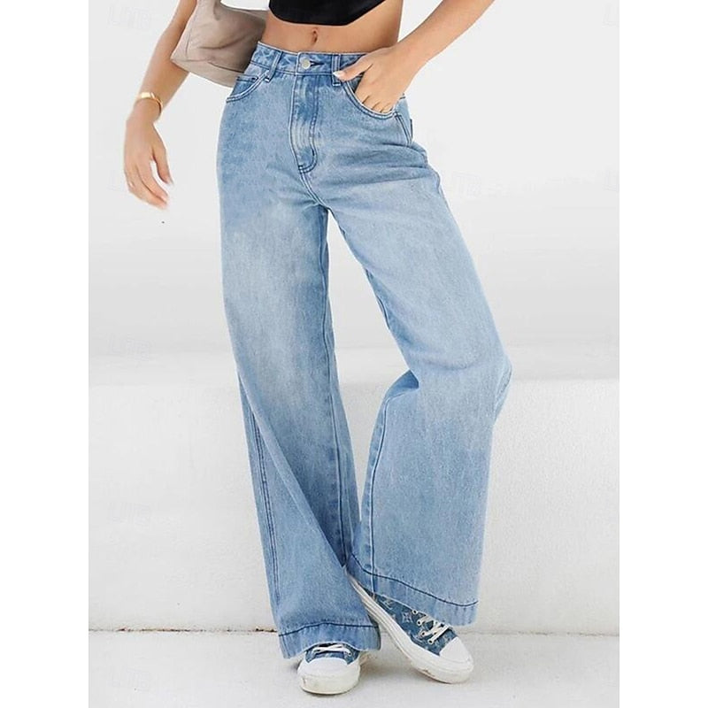 Elowen | Relaxed Wijde Pijpen Jeans