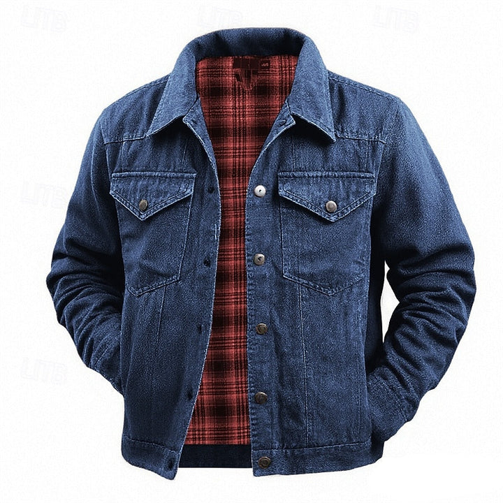 Harrison Ridge | Robuuste gevoerde truckerjas