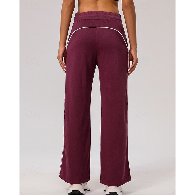 Maisie | Ontspannen Joggingbroek met Zijstreep
