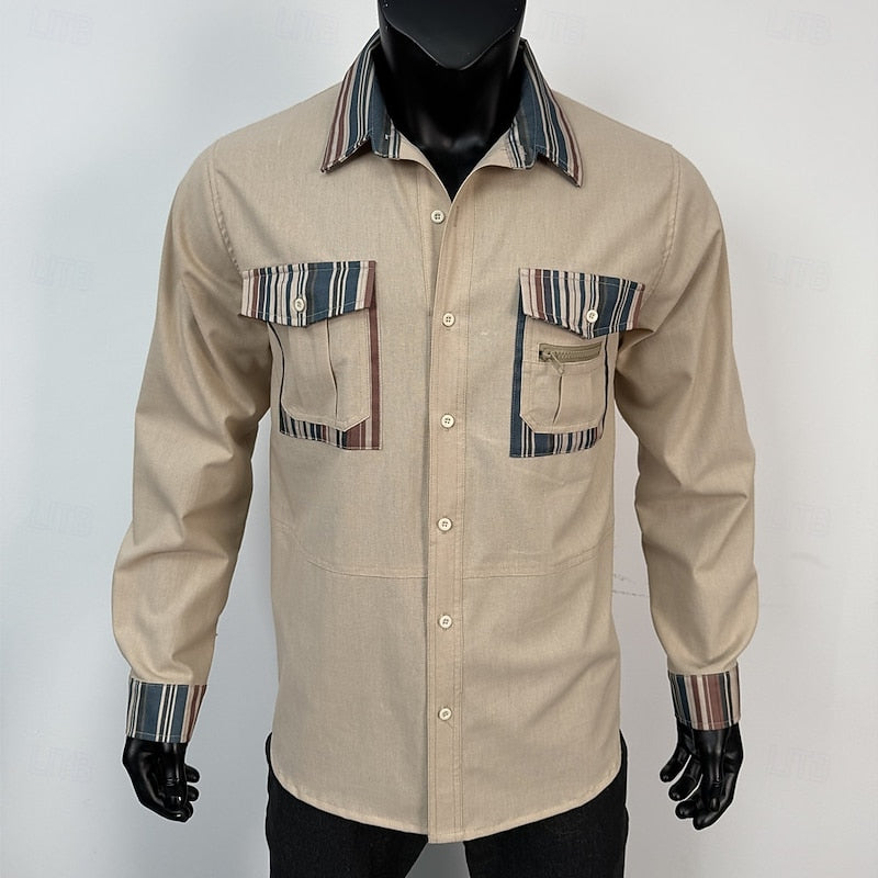Jasper | Lange Mouwen Utility Shirt