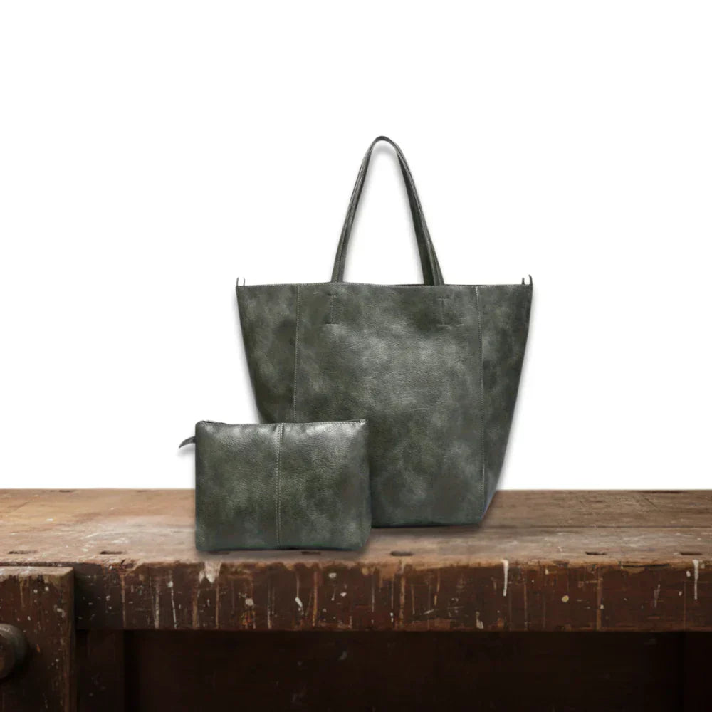 Christine | Klassieke Retro Portemonnee en Tote Bag