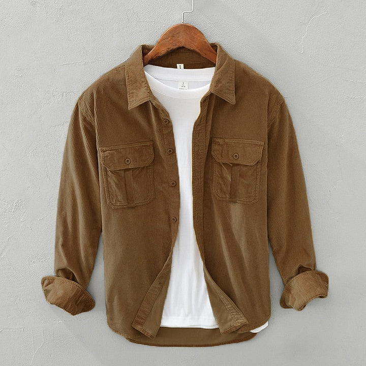 Grady | Robuuste Textuur Overshirt