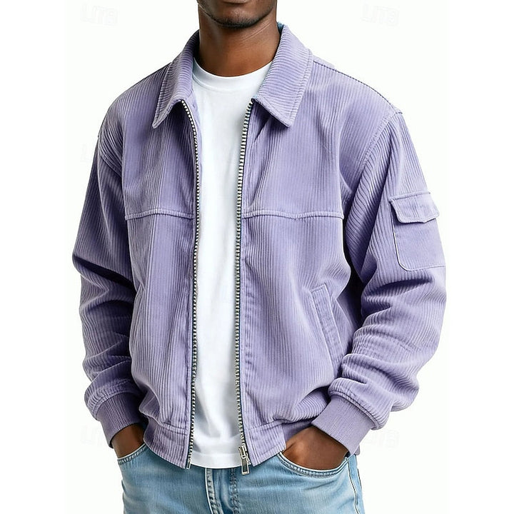 Jasper | Geribbelde Textuur Jacket