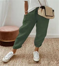 Leonora | Casual Everyday Geprinte Kant Broek