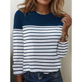 Constance | Gestreepte Lange Mouwen Top