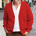Emerson | Verfijnde V-Hals Cardigan