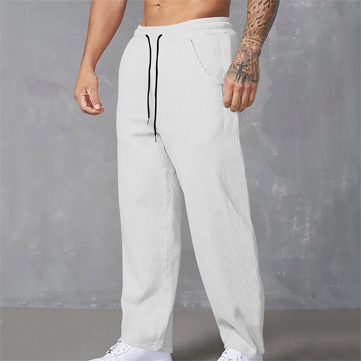 Crosby | Ontspannen Geribbelde Broek