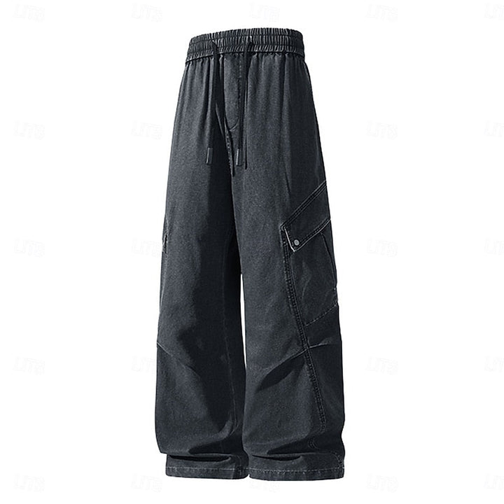 Rowan | Relaxed Wide-Leg Cargo Broek