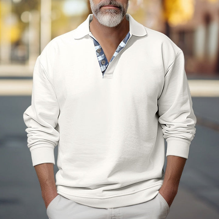 Griffin | Polo-Kraag Sweatshirt