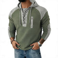Wesley | Lace-Up Hoodie met Capuchon