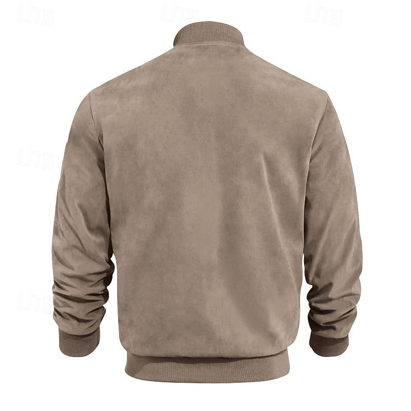 Lincoln | Staande Kraag Zip Jacket
