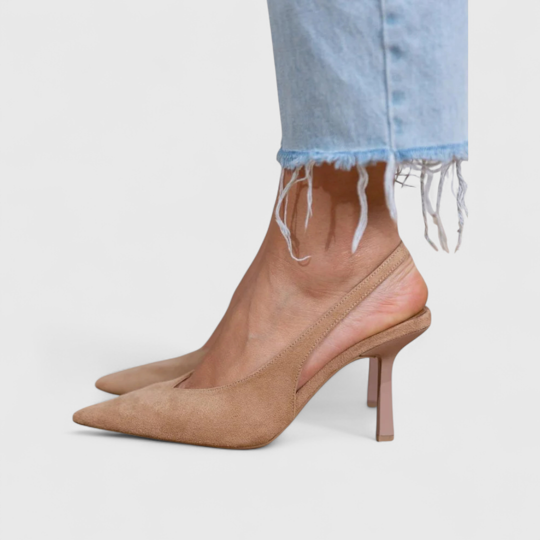 Giselle | Orthopedische Slingback Puntige Hakken