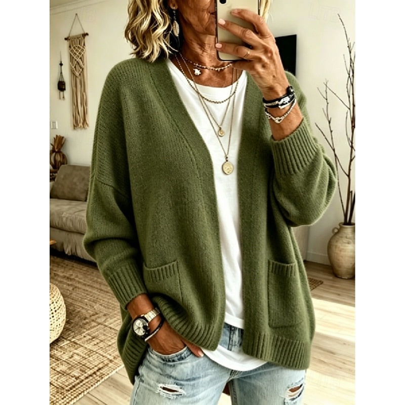 Iris | Ontspannen Open-Front Cardigan