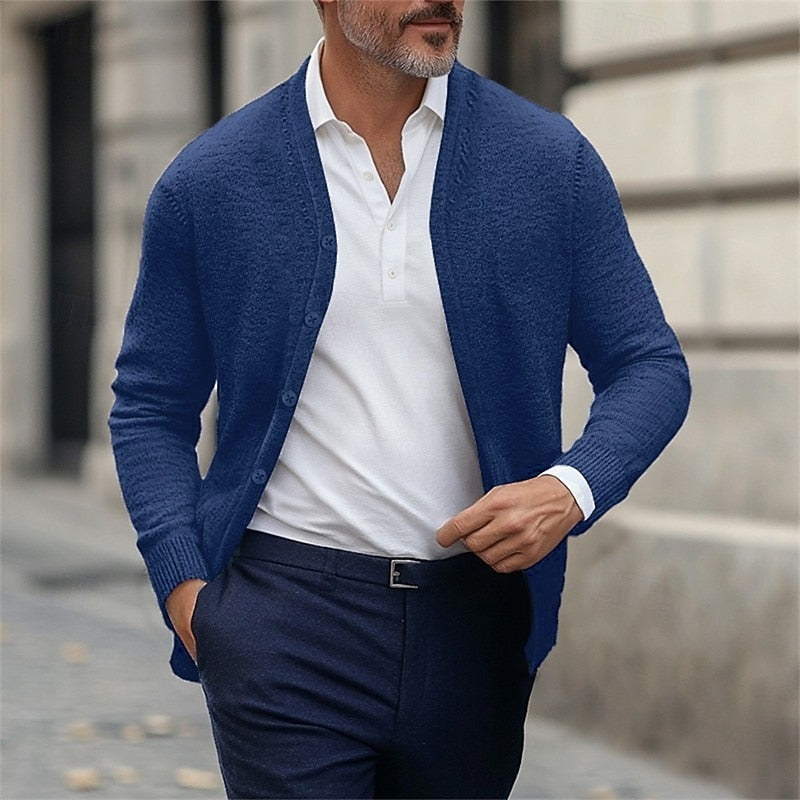 Callahan | Verfijnde V-Hals Cardigan