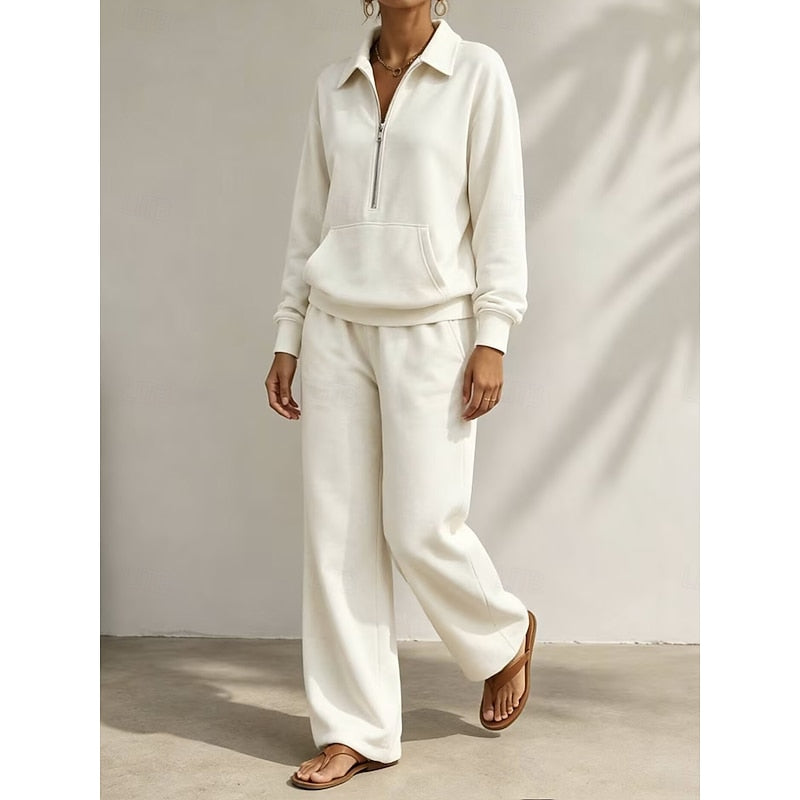 Naomi | Ontspannen Half-Zip Twee-Delig Set