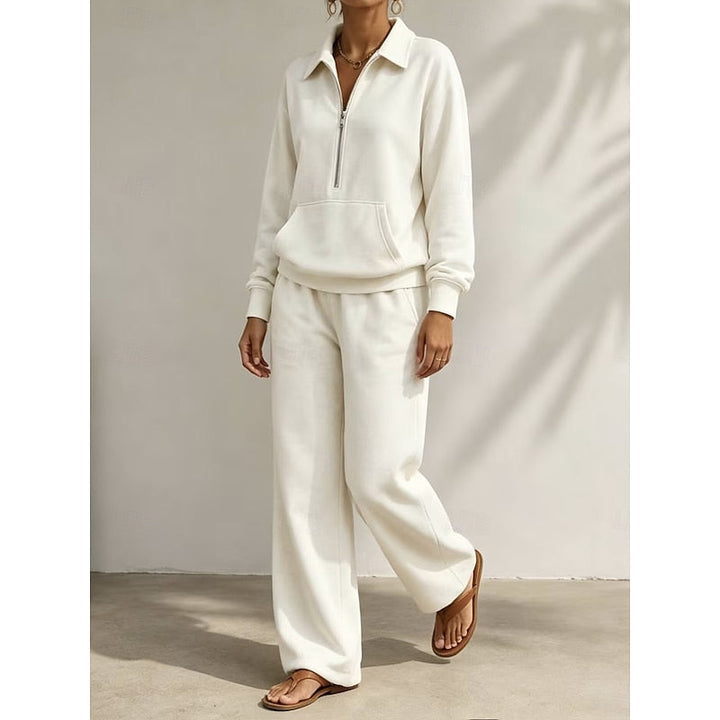 Naomi | Ontspannen Half-Zip Twee-Delig Set
