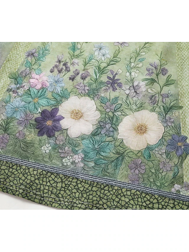 Sienna | Vintage Bloemen V-Hals Blouse