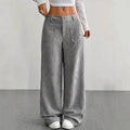 Rosalie | Brede-Pijpen Hoge Taille Broek