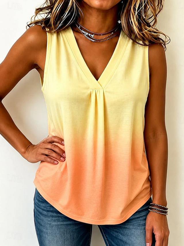 Brooke | Elegante V-Hals Tanktop